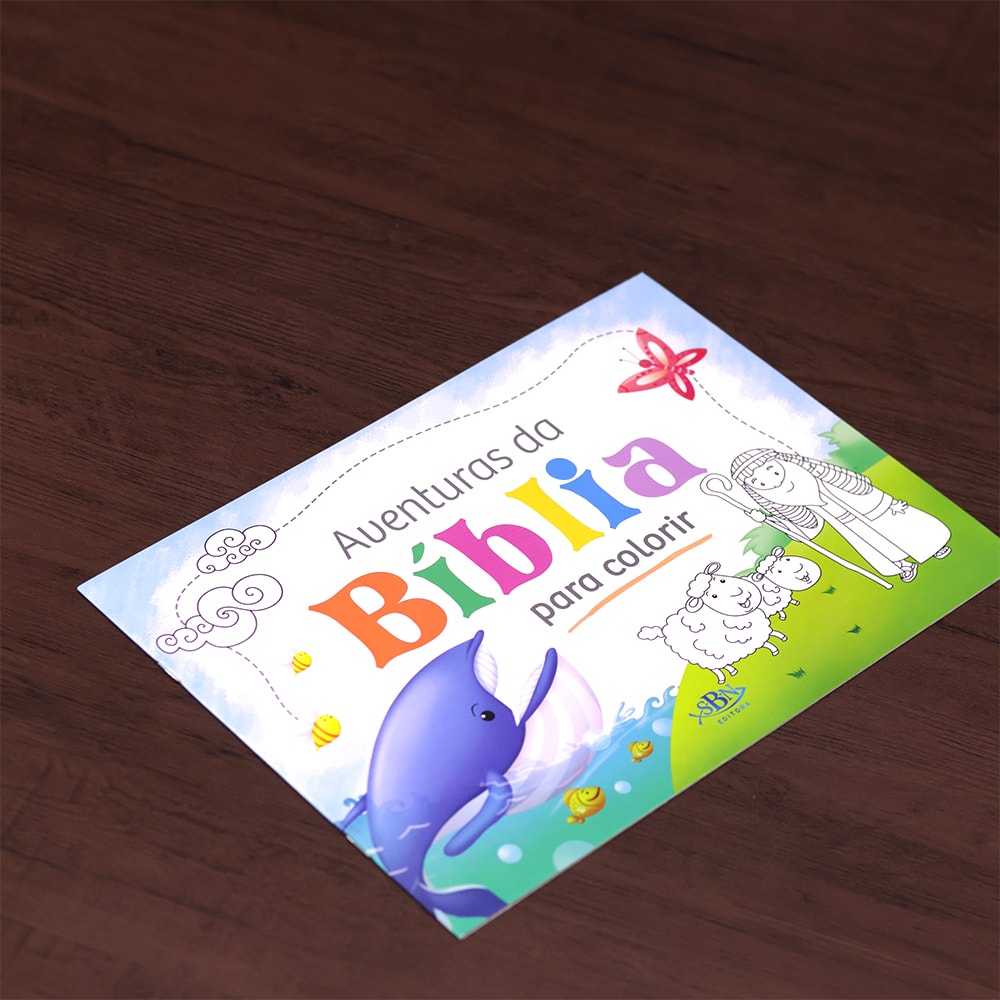 Aventuras da Bíblia para Colorir | 0 a 2 Anos