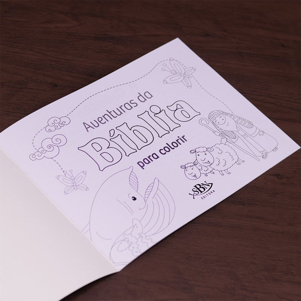 Aventuras da Bíblia para Colorir | 0 a 2 Anos
