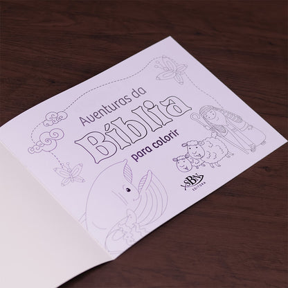 Aventuras da Bíblia para Colorir | 0 a 2 Anos