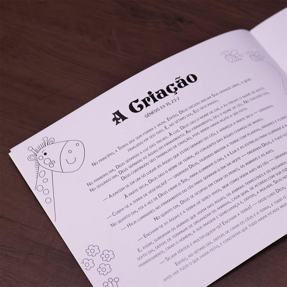 Aventuras da Bíblia para Colorir | 0 a 2 Anos