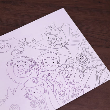 Aventuras da Bíblia para Colorir | 0 a 2 Anos