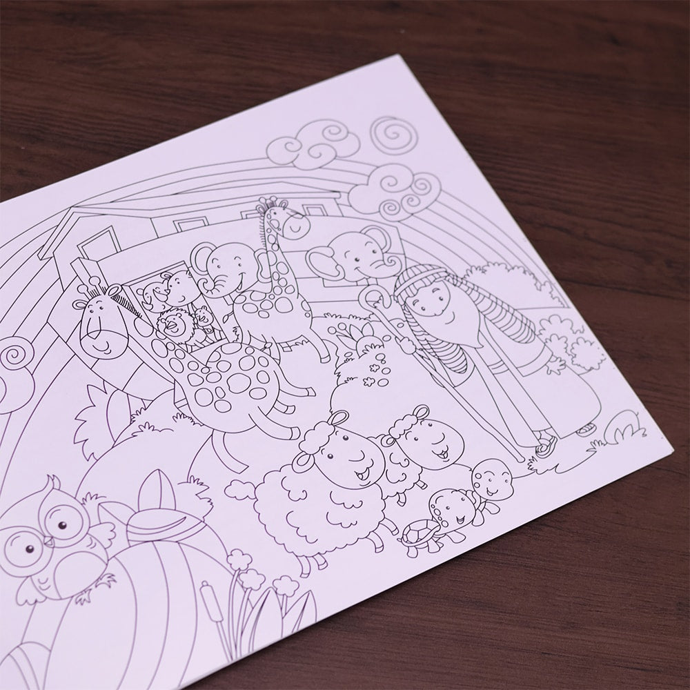 Aventuras da Bíblia para Colorir | 0 a 2 Anos