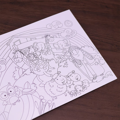 Aventuras da Bíblia para Colorir | 0 a 2 Anos