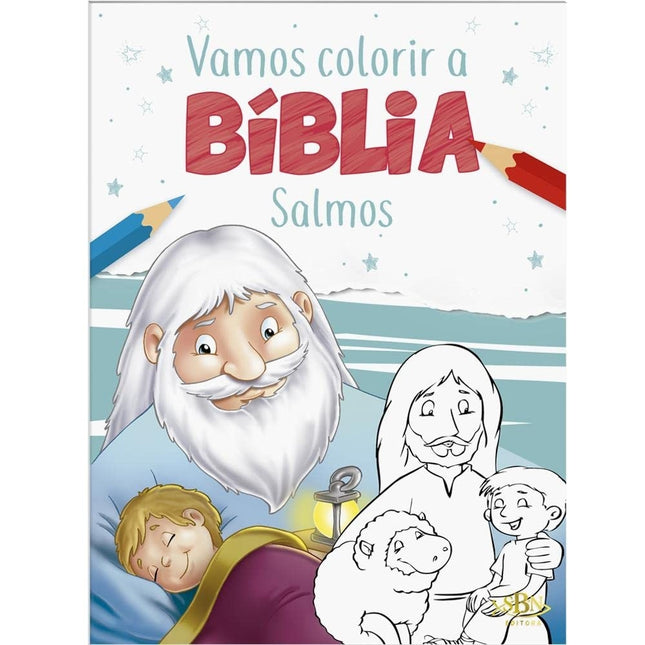 Vamos Colorir A Bíblia | Salmos | 3 a 5 Anos
