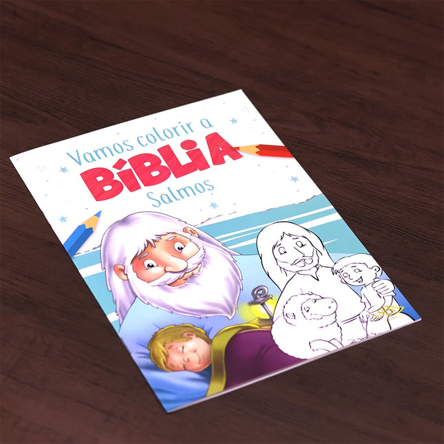 Vamos Colorir A Bíblia | Salmos | 3 a 5 Anos