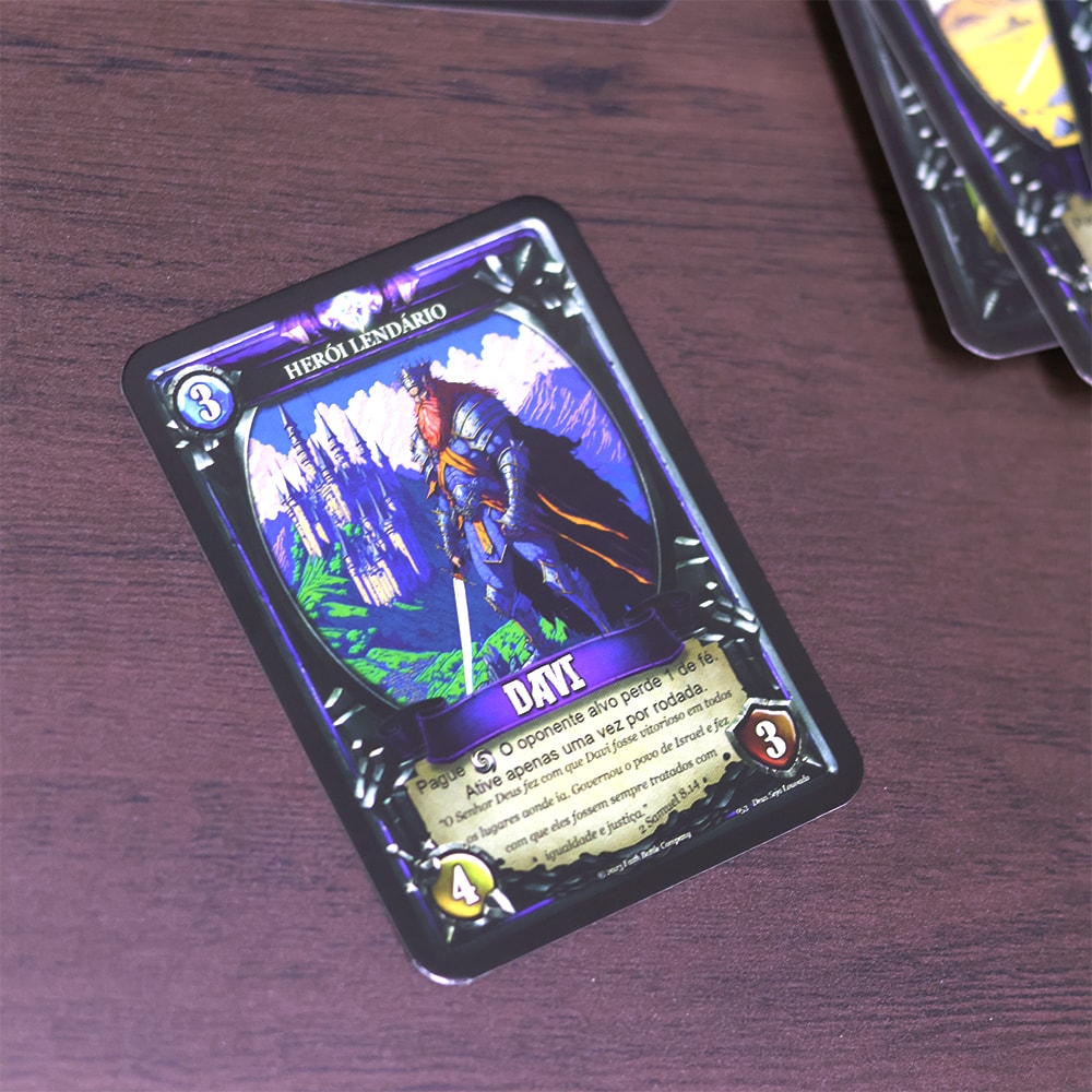Faith Battle | Jogo de Cartas Colecionáveis Bíblico | 8 Anos