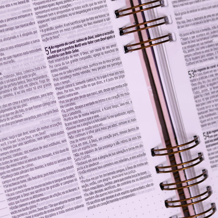 Bíblia Anote Florescer | NVT | Letra Normal | Capa Dura