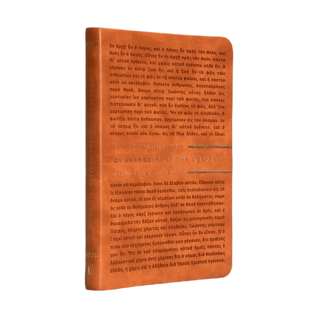 Os Evangelhos | Bilíngue | NVI | Letra Grande | Capa Flexível