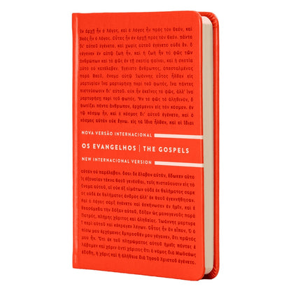 Os Evangelhos |  Bilíngue | NVI | Letra Grande | Capa Dura