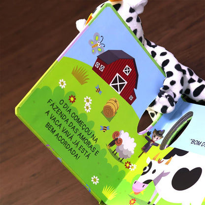 A Vaca Vavá | Livro com Pelúcia | 1 a 4 Anos