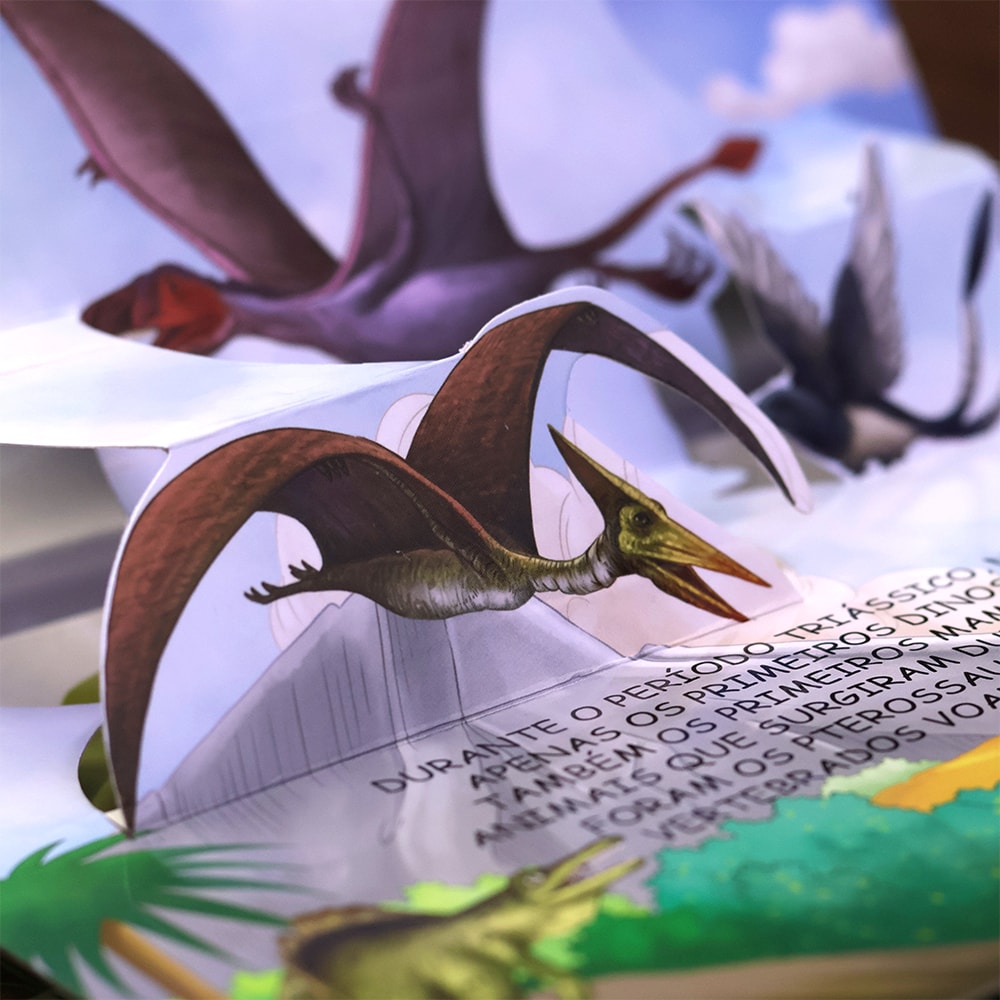 Livro Meu Sensacional Livro Pop-Up | O Surpreendente Mundo dos Dinossauros