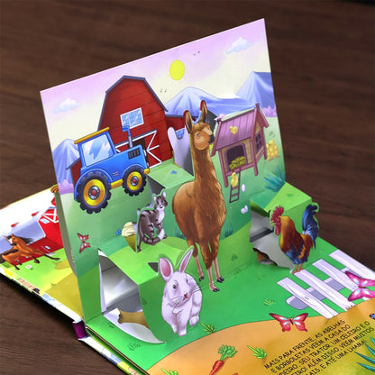 Livro Meu Sensacional Livro Pop-Up | Um Dia na Fazenda