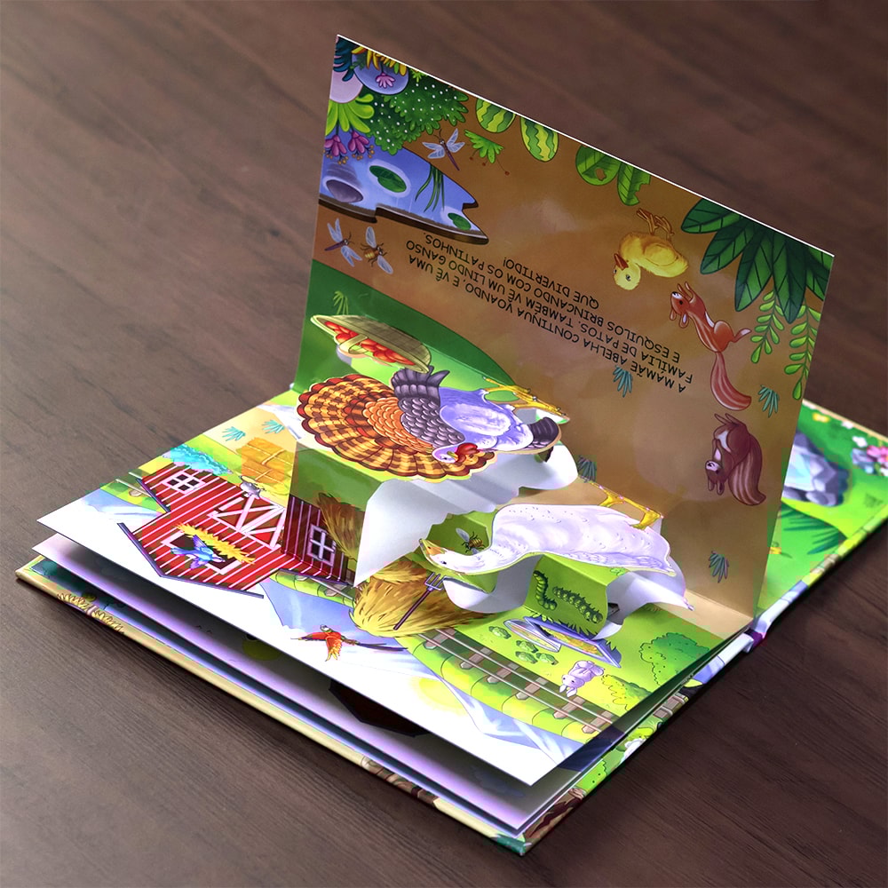 Livro Meu Sensacional Livro Pop-Up | Um Dia na Fazenda