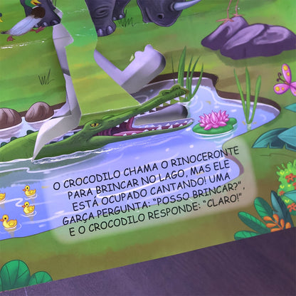Meu Sensacional Livro Pop-Up | No Meio da Selva