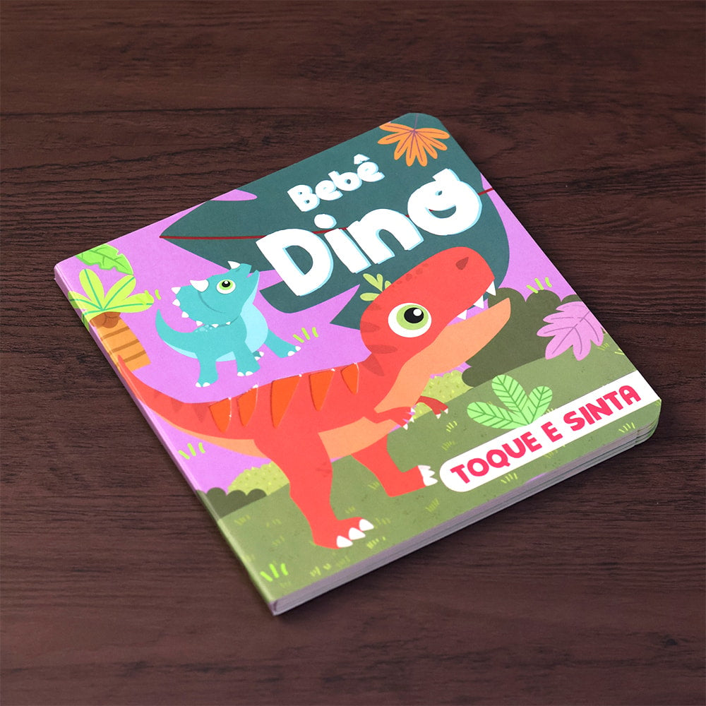 Bebê Dino | Toque e Sinta | 1 a 4 Anos