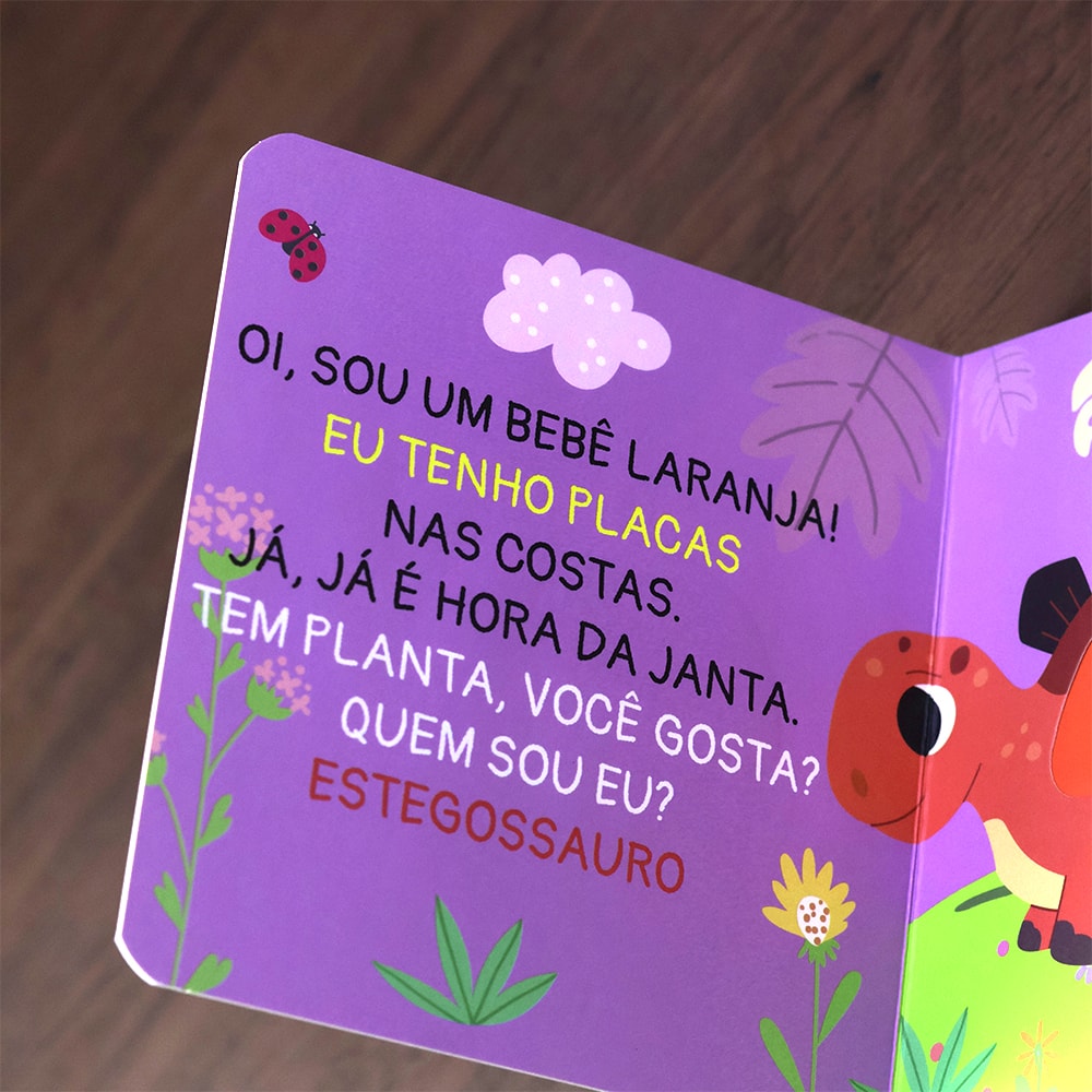 Bebê Dino | Toque e Sinta | 1 a 4 Anos