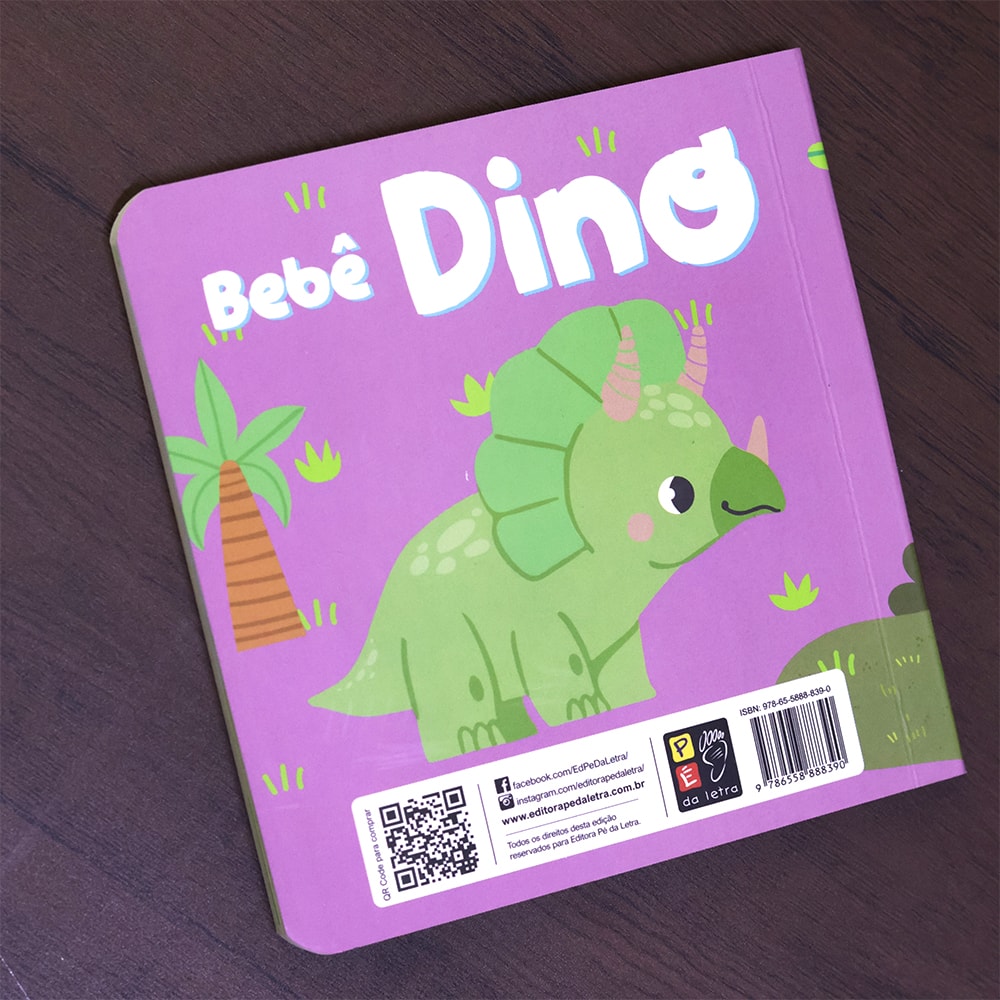 Bebê Dino | Toque e Sinta | 1 a 4 Anos