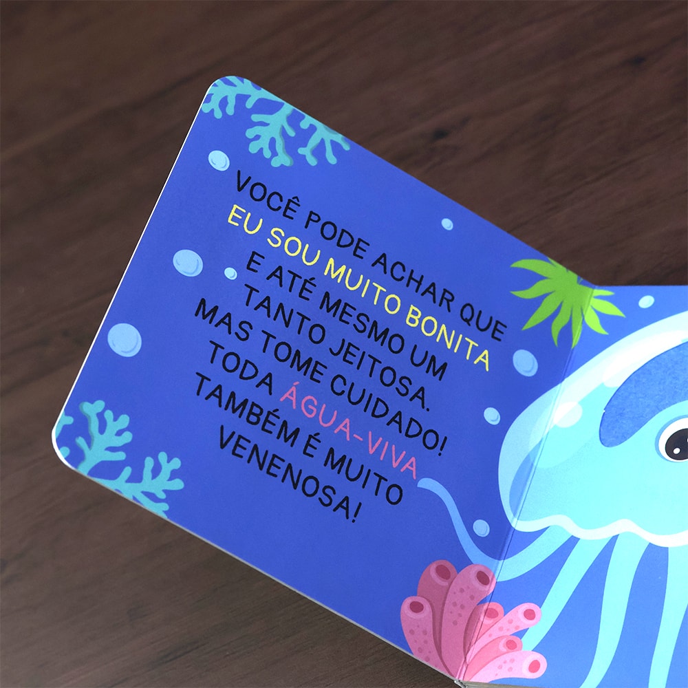 Bichos do Oceano | Toque e Sinta | 1 a 4 Anos