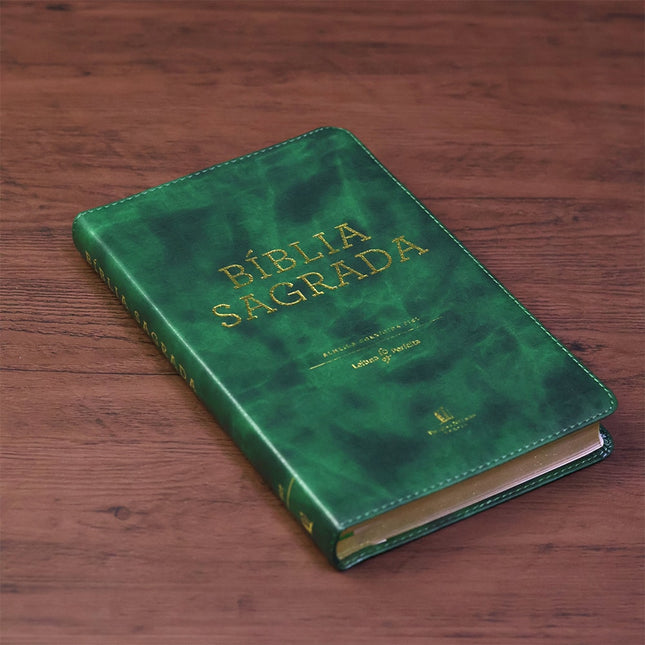 Bíblia Sagrada | ACF | Leitura Perfeita | Capa Couro Soft Verde