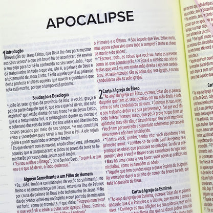 Bíblia Anote | NVI | Letra Normal | Capa Luxo Azul