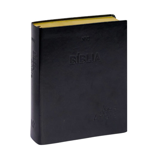 Bíblia Anote | NVI | Letra Normal | Capa Luxo Preta