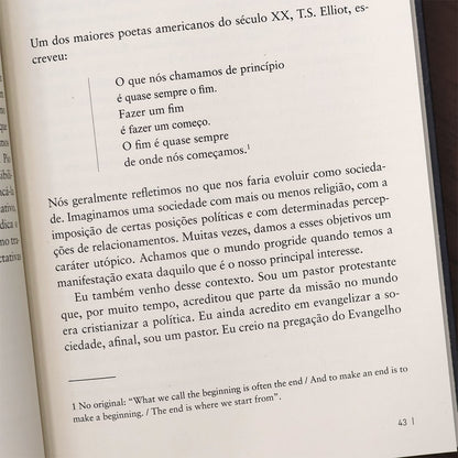O Que Chamamos de Princípio é Quase Sempre o Fim | 
Yago Martins