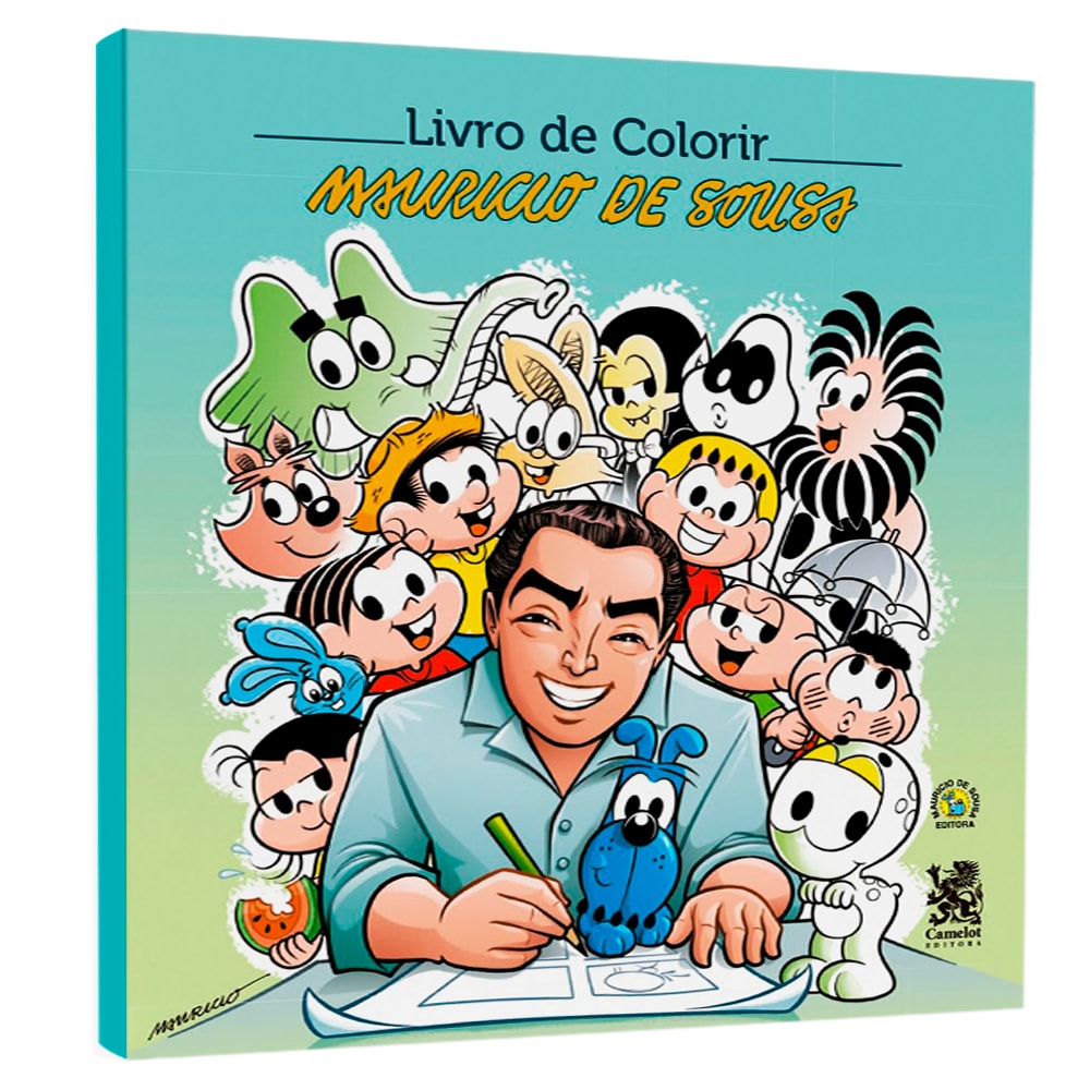 Livro de Colorir | Mauricio de Sousa