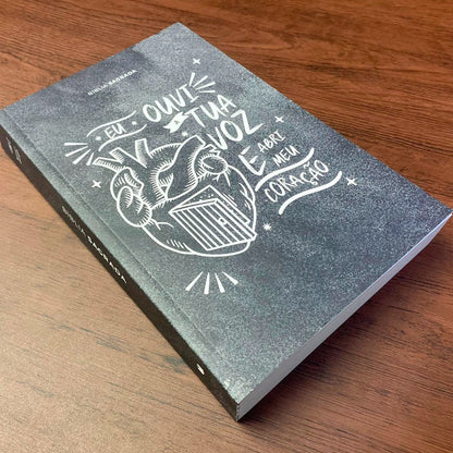 Bíblia Sagrada Lettering Abri meu Coração | ARC | Letra Normal | Capa Brochura
