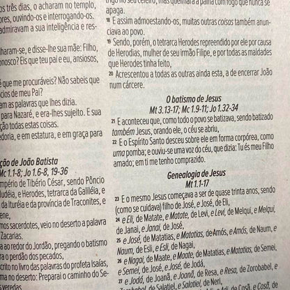 Bíblia Sagrada Vão Pelo Mundo | ARC | Letra Normal | Capa Brochura