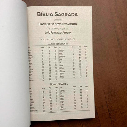 Bíblia Sagrada Oceano | ARC | Letra Normal | Capa Brochura