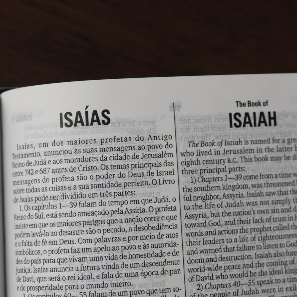 Bíblia Bilíngue | Português e Inglês | Edição Para Jovens | NTLH | Capa Dura Cruz