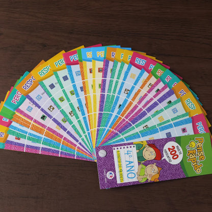 Livro Flash Cards Pense Rápido | 4° Ano | A Partir de 9 Anos