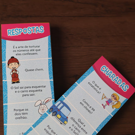 Livro Flash Cards Pense Rápido | Charadas | A Partir de 6 Anos