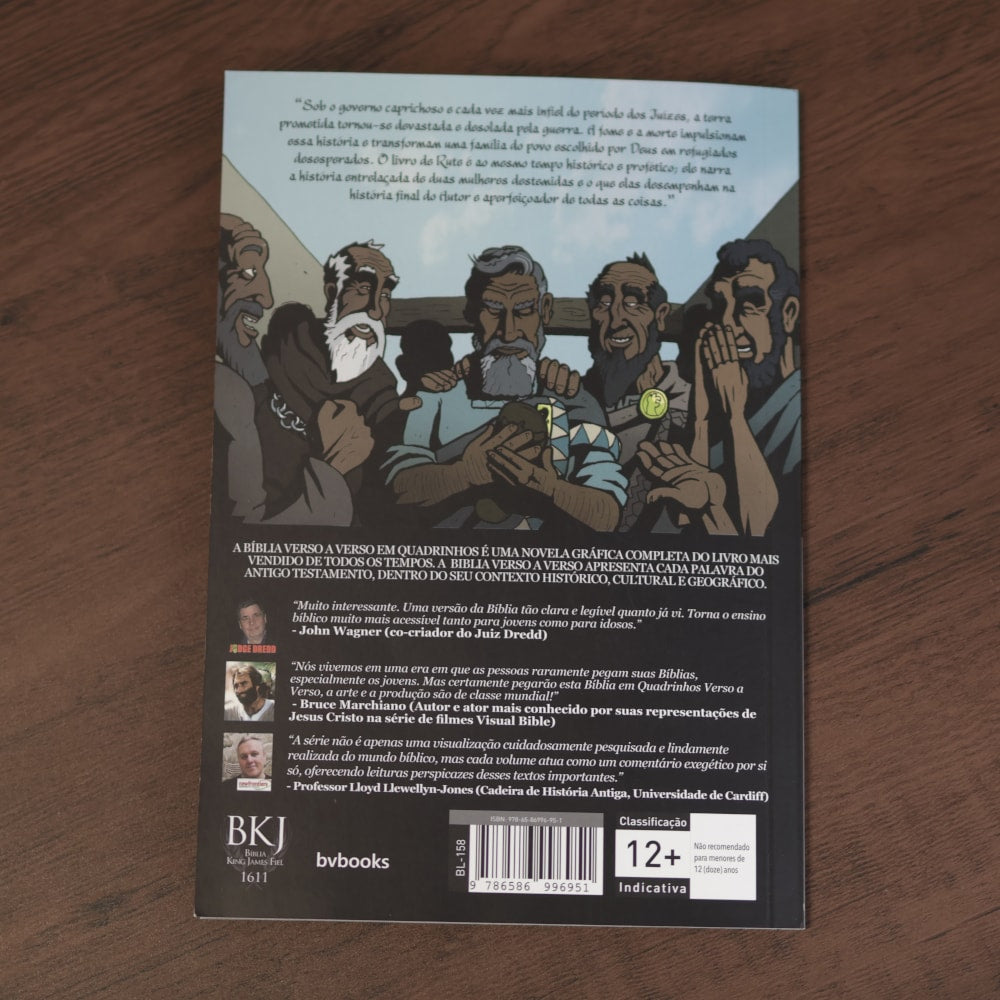Verso a Verso A Bíblia em Quadrinhos | O Livro de Rute | Simon Amadeus Pillario