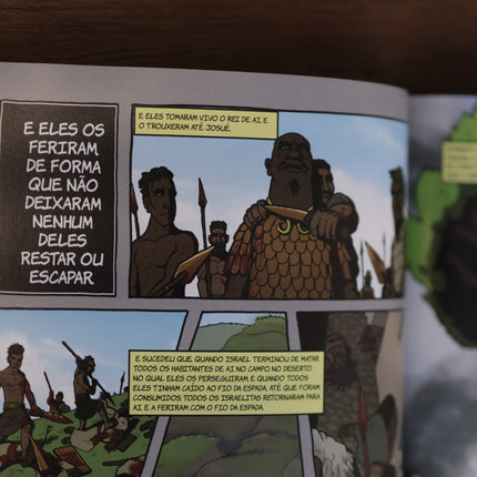 Verso a Verso A Bíblia em Quadrinhos | O Livro de Josue | Simon Amadeus Pillario