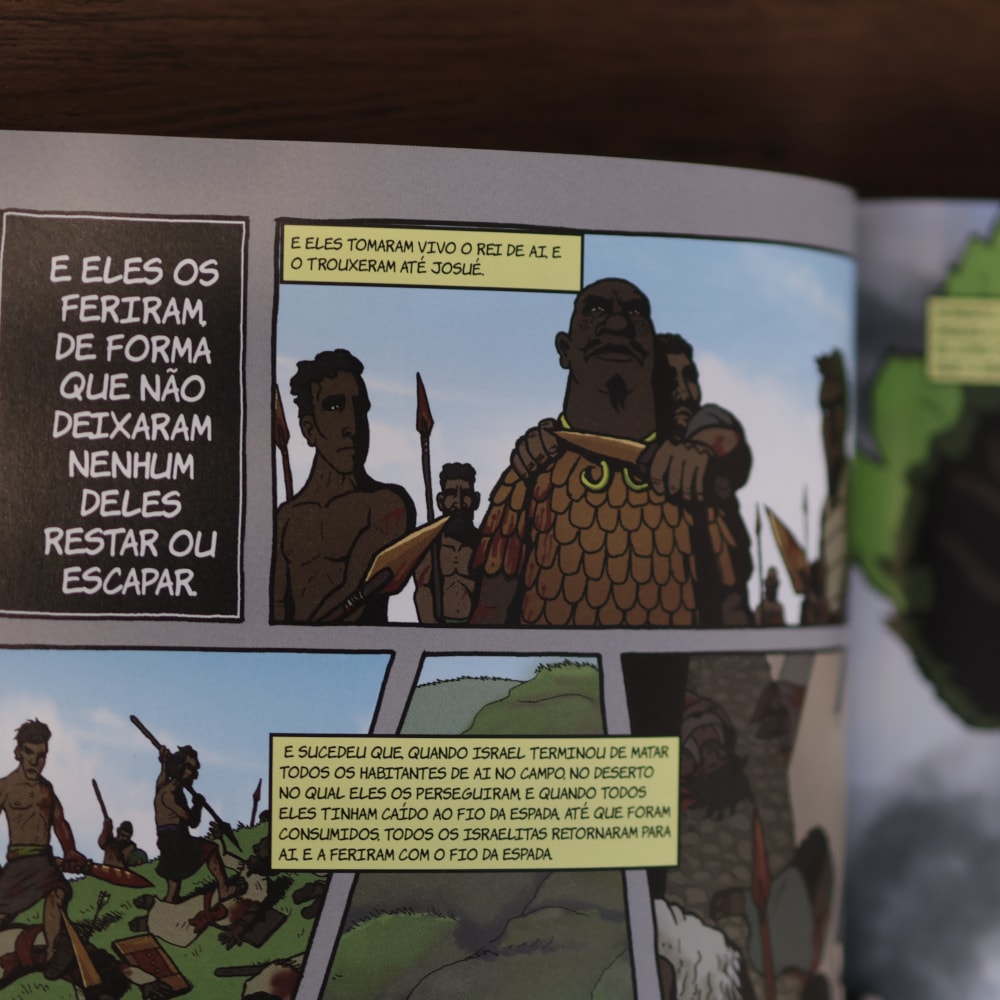Verso a Verso A Bíblia em Quadrinhos | O Livro de Josue | Simon Amadeus Pillario