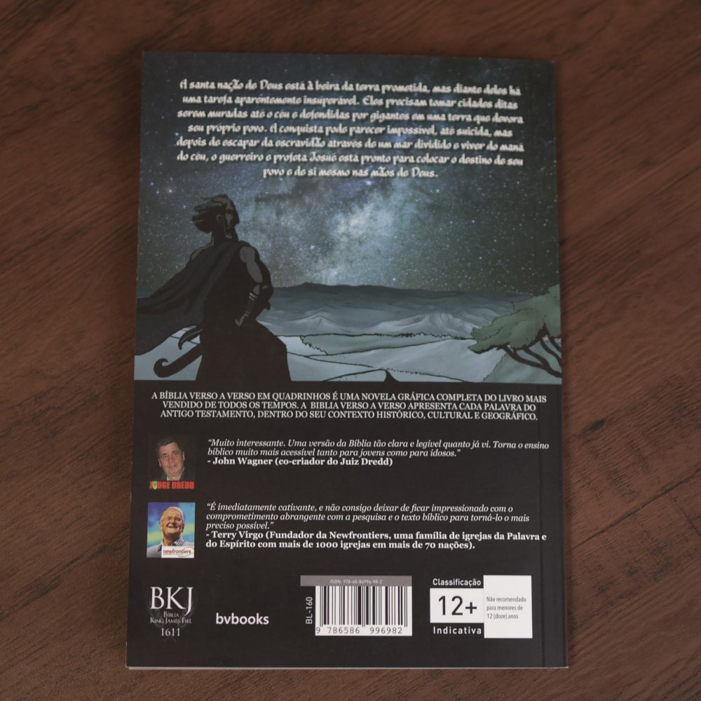 Verso a Verso A Bíblia em Quadrinhos | O Livro de Josue | Simon Amadeus Pillario