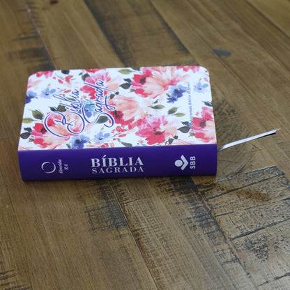 Bíblia Sagrada Flor2 | ARA | Edição de Bolso