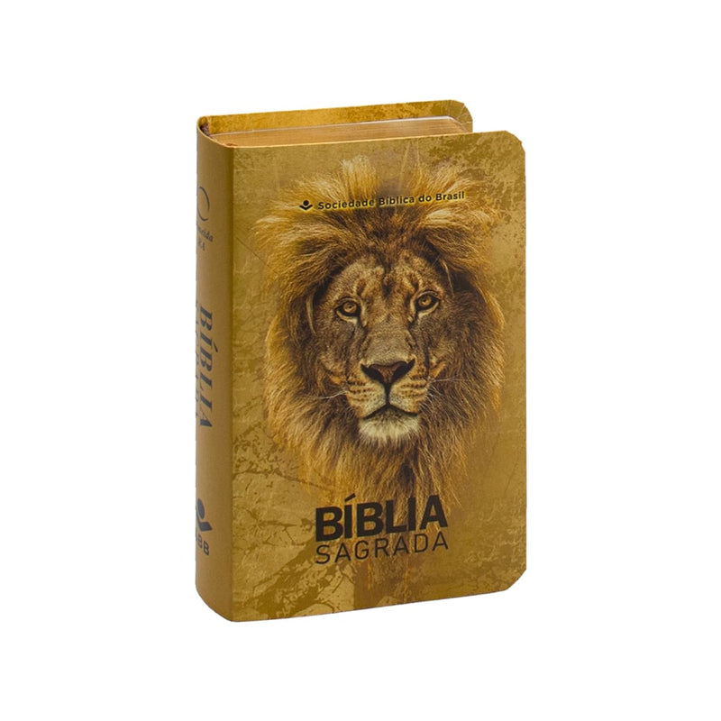 Bíblia Sagrada Leão Dourado | ARA | Edição de Bolso