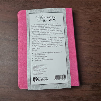 Agenda Executiva 2025 | Capa Luxo Feminina