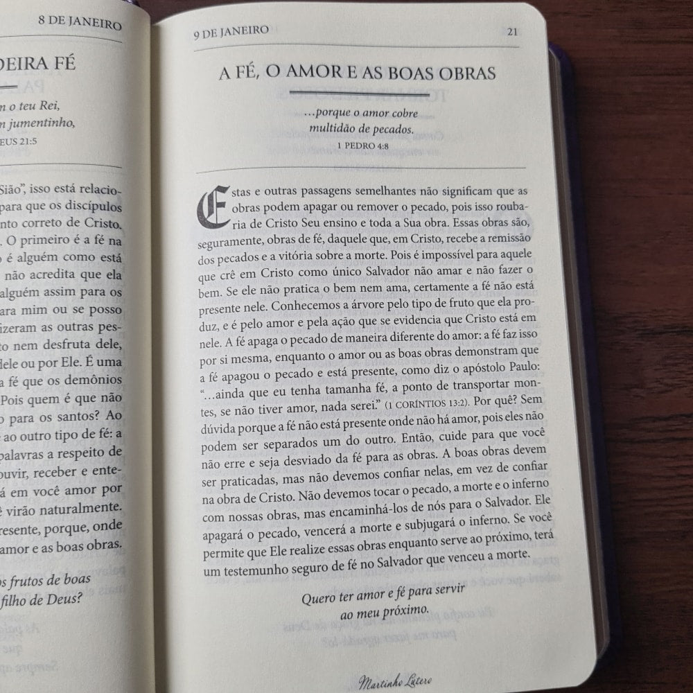 Dia a Dia com Lutero | Devocional | Capa Dura