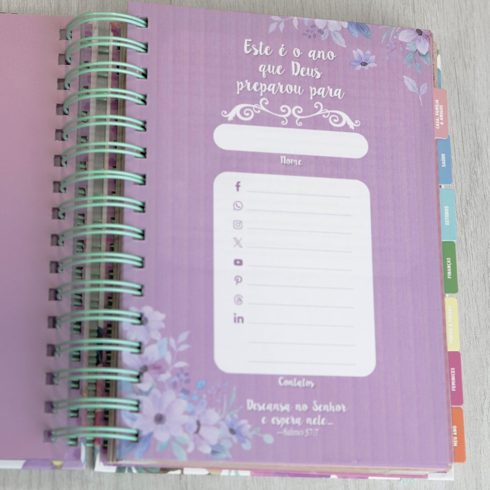 Planner Meu Plano com Deus | Confiança