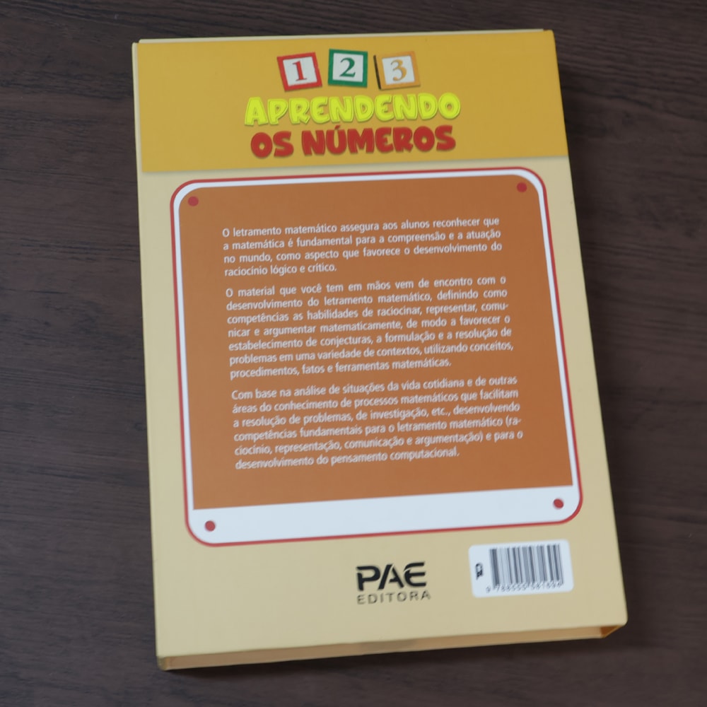123 Aprendendo os Números | Caixa de Atividades