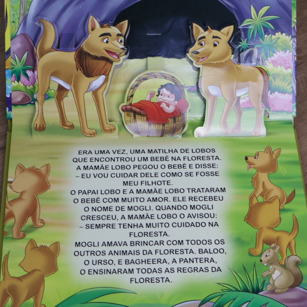 Mogli O Menino Lobo | Histórias Pop-up