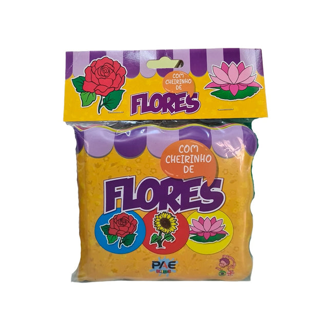 Livro de Banho | Com Cheirinho de Fores | 0 á 3 anos