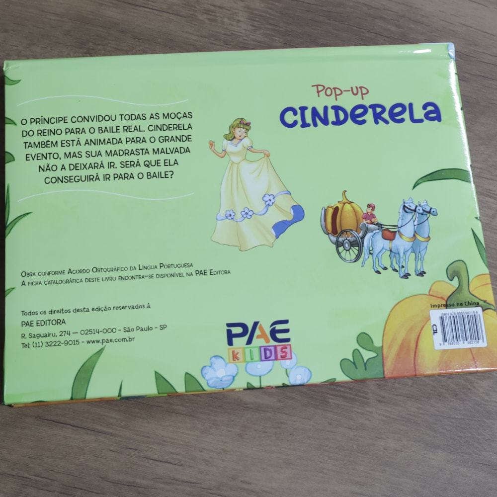 Pop-up | Cinderela