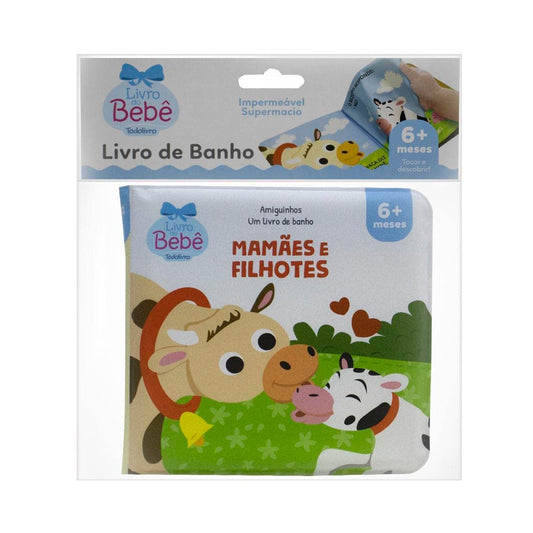 Um Livro de Banho | Mamães e Filhotes | 6 a 12 meses