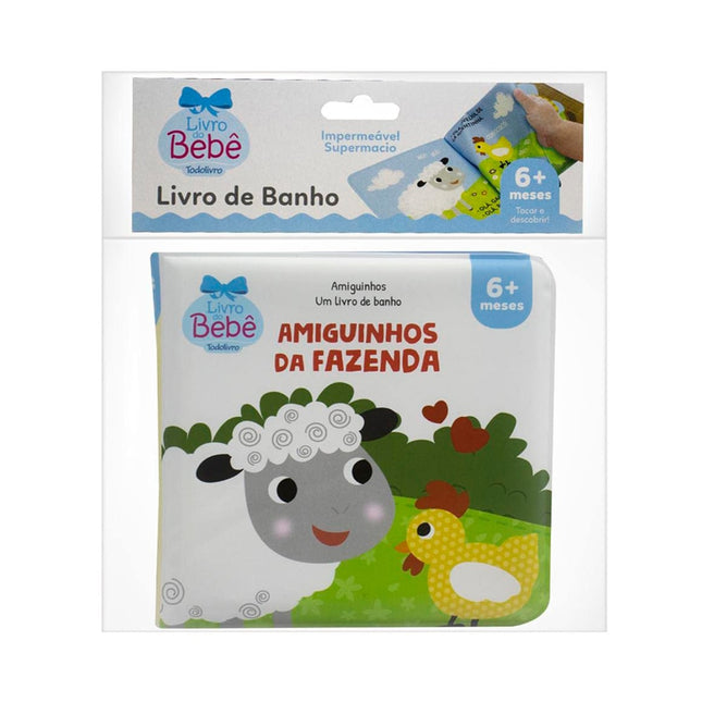 Um Livro de Banho | Amiguinhos da Fazenda | 6 a 12 meses