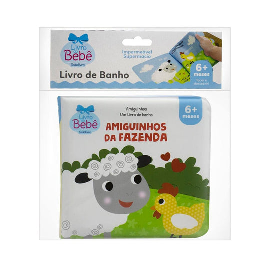 Um Livro de Banho | Amiguinhos da Fazenda | 6 a 12 meses