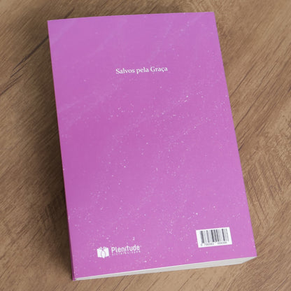 Bíblia Sagrada Salvos Pela Graça Rosa | NVI | Letra Normal | Capa Brochura